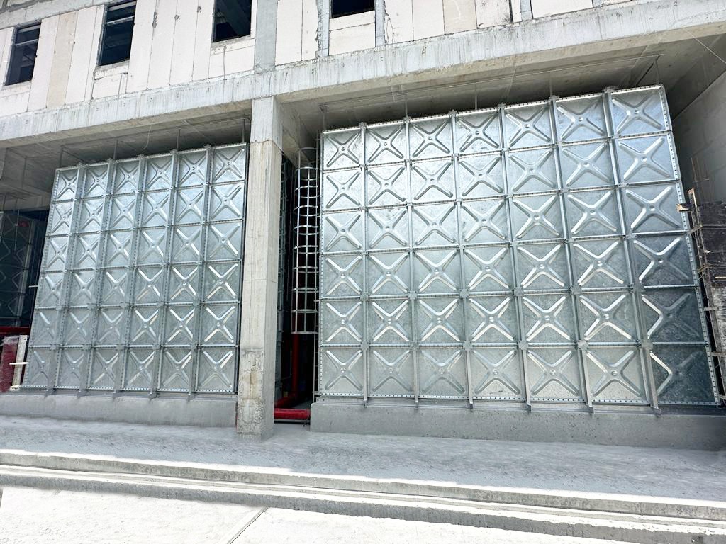 Pressed Steel Sectional Panel Water Tank